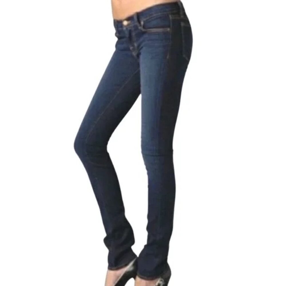 J Brand sz 27 Pencil Stretch Jeans in Ink, very good condition